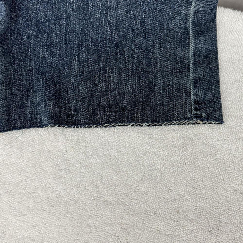 Judy Blue Mid Rise Tummy Control Straigh Leg Jeans Raw Hem NWT 7/28 30” Inseam - Picture 2 of 10